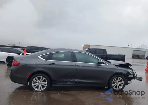 2015 Chrysler 200 Limited from USA, damaged, VIN 1C3CCCAB2FN614621